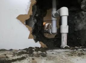 山南厨房下水管道漏水检测